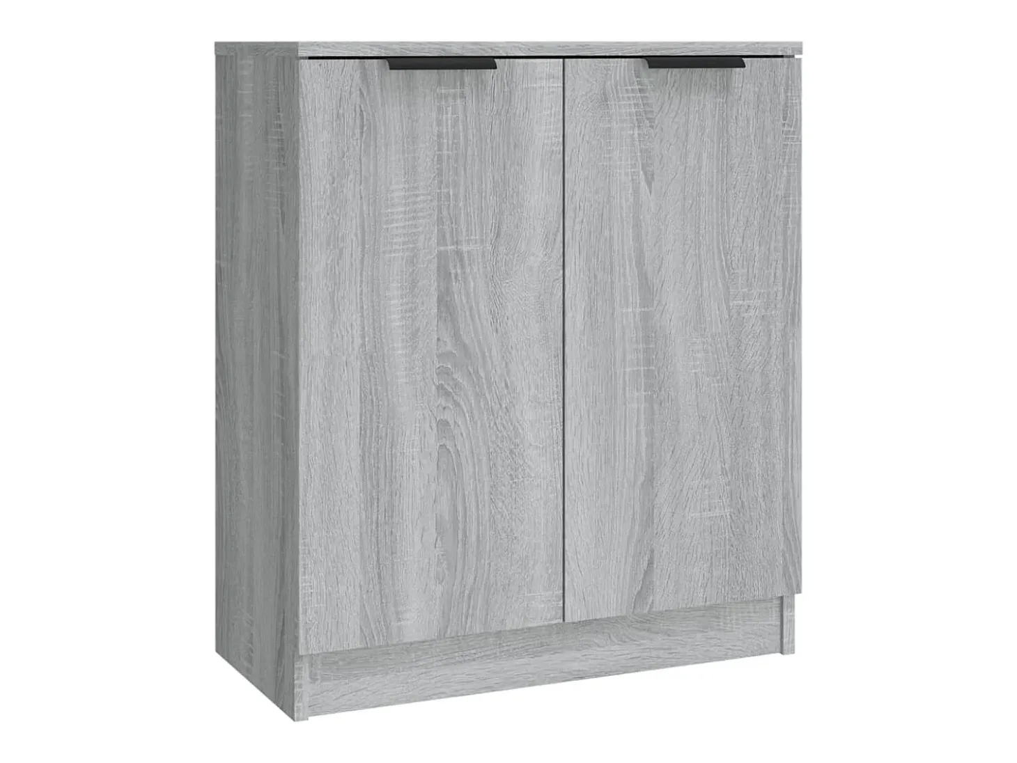 Aparador buffet cómoda mueble unidad de almacenamiento organizador cocina salón salón 3 piezas madera contrachapada Sonoma gris 02_0037180