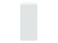 Aparador buffet cómoda mueble mueble de almacenaje organizador cocina salón salón 80 x 42,5 x 93 cm madera contrachapada blanco 02_0030521