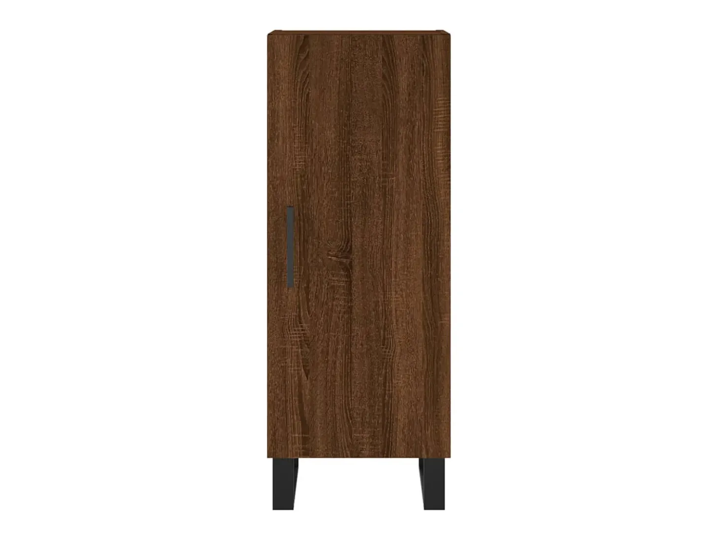 Aparador buffet cómoda mueble mueble de almacenaje organizador cocina salón salón 34,5 x 34 x 90 cm madera contrachapada marrón 02_0031239