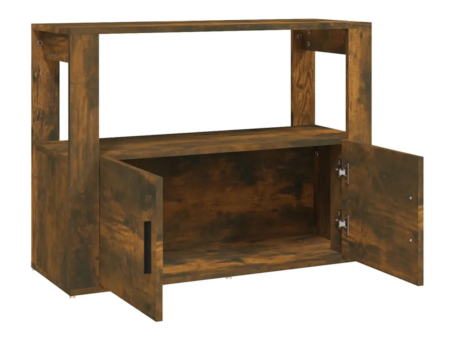 Aparador buffet cómoda mueble almacenaje organizador cocina salón salón 80 x 30 x 60 cm madera contrachapada marrón 02_0031105
