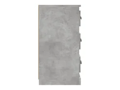 Aparador buffet cómoda mueble mueble de almacenaje organizador cocina salón salón 70 x 35,5 x 67,5 cm madera contrachapada gris 02_0032082