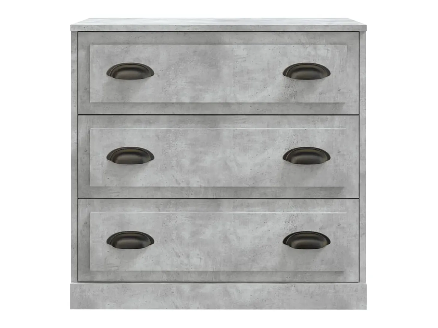 Aparador buffet cómoda mueble mueble de almacenaje organizador cocina salón salón 70 x 35,5 x 67,5 cm madera contrachapada gris 02_0032082