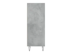 Aparador buffet cómoda mueble mueble de almacenaje organizador cocina salón salón 34,5 x 32,5 x 90 cm madera contrachapada gris 02_0031865