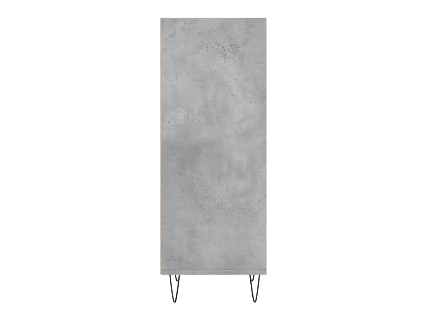 Aparador buffet cómoda mueble mueble de almacenaje organizador cocina salón salón 34,5 x 32,5 x 90 cm madera contrachapada gris 02_0031865