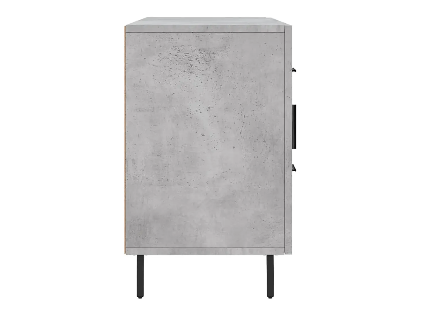 Aparador buffet cómoda mueble almacenaje organizador cocina salón salón 100 x 36 x 60 cm madera contrachapada gris 02_0031832