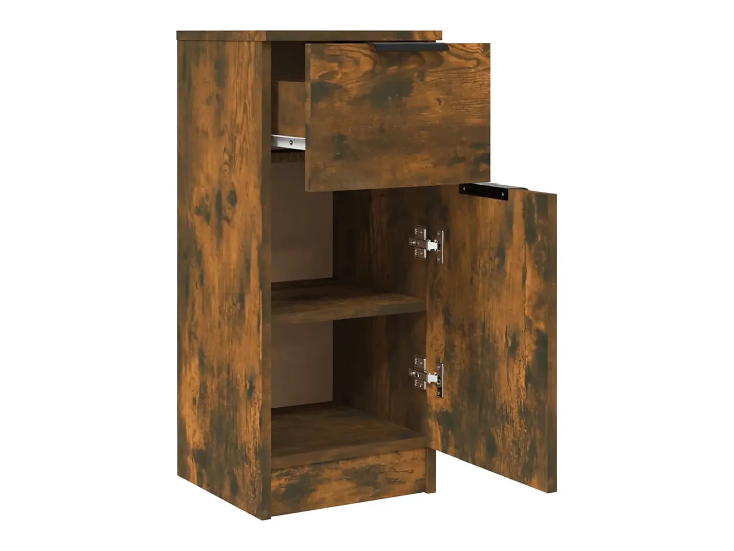 Aparador buffet cómoda mueble mueble de almacenaje organizador cocina salón salón 30 x 30 x 70 cm madera contrachapada marrón 02_0030869