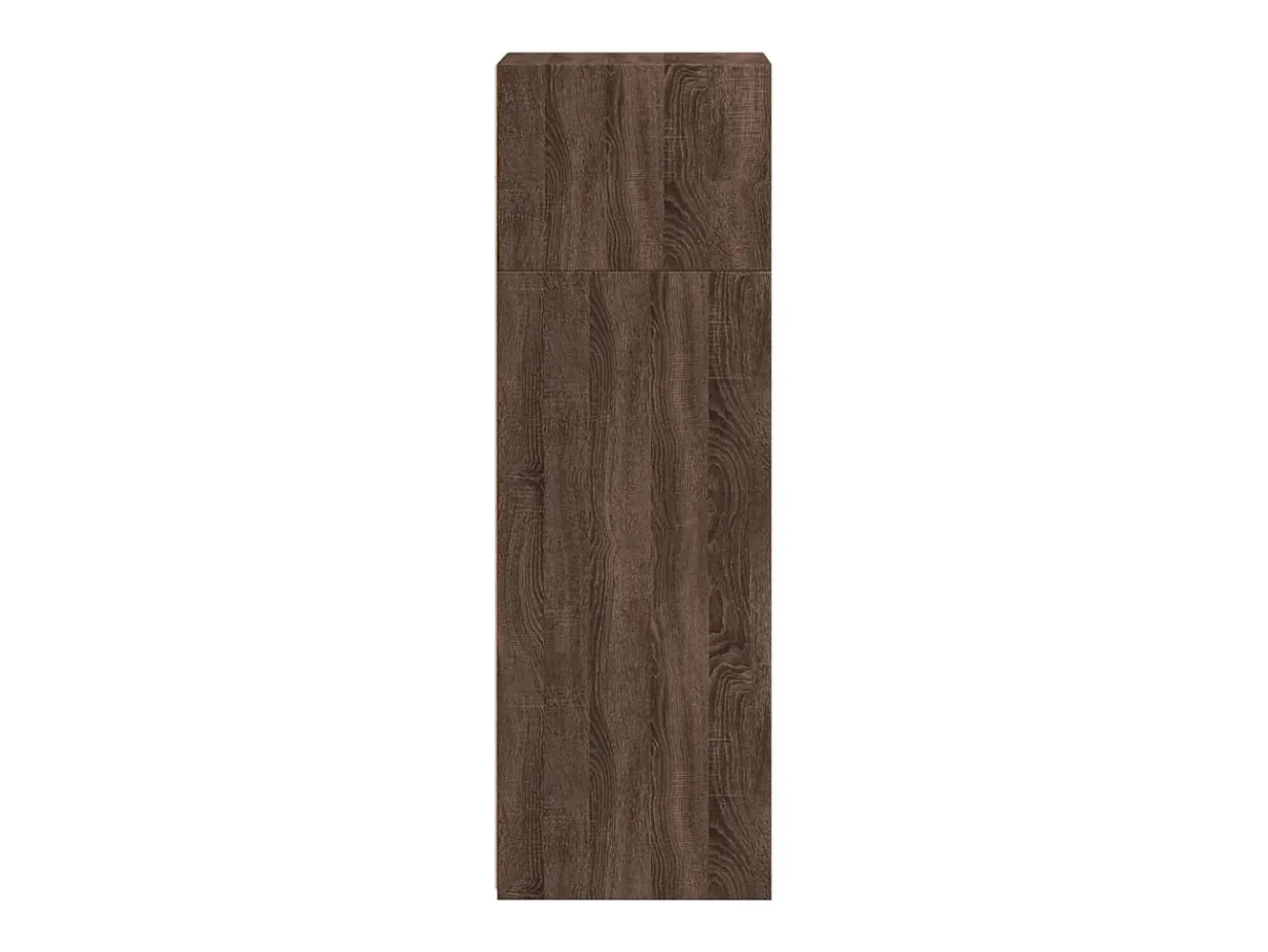 Aparador buffet cómoda mueble mueble de almacenaje organizador cocina salón salón alto 40 x 41 x 124 cm madera contrachapada marrón 02_0033713