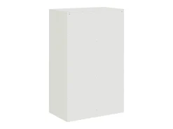 Aparador buffet cómoda mueble mueble de almacenaje organizador cocina salón salón 67 x 39 x 107 cm acero blanco 02_0030385
