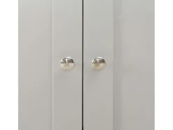 Aparador buffet mueble consola gris unidad de almacenamiento 79 cm 4402263