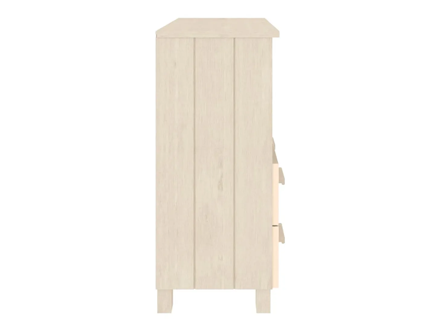 Aparador cómoda cómoda armario mueble organizador cocina salón salón 85 x 35 x 80 cm madera maciza de pino marrón 02_0032180