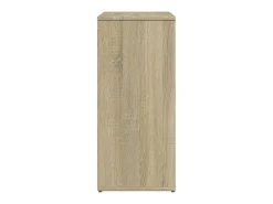 Aparador cómoda cómoda armario unidad de almacenamiento organizador cocina salón salón Sonoma 60 x 31 x 70 cm madera contrachapada marrón 02_0031594