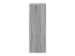 Aparador cómoda cómoda armario mueble organizador cocina salón salón con LED Sonoma 77 x 34 x 100 cm madera contrachapada gris 02_0029823