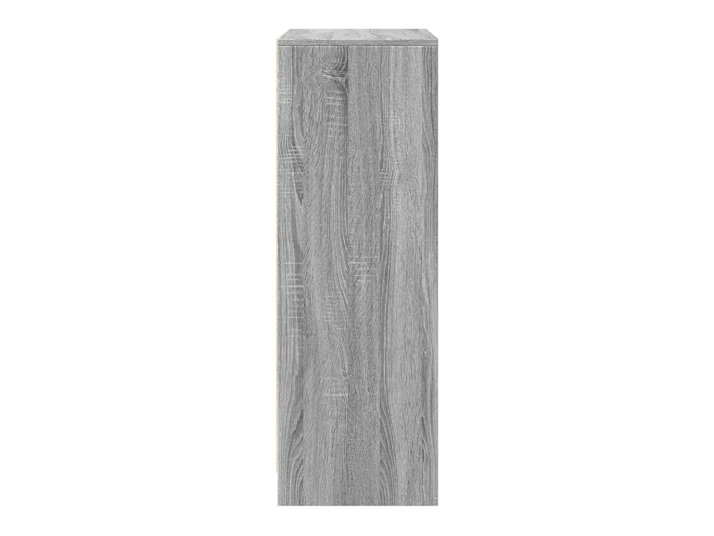 Aparador cómoda cómoda armario mueble organizador cocina salón salón con LED Sonoma 77 x 34 x 100 cm madera contrachapada gris 02_0029823