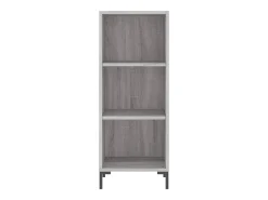 Aparador cómoda cómoda armario mueble organizador cocina salón salón alto Sonoma 34,5 x 34 x 180 cm madera contrachapada gris 02_0035330