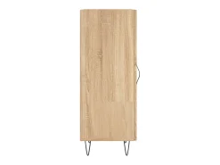 Aparador cómoda cómoda armario mueble organizador cocina salón salón Sonoma 34,5 x 34 x 90 cm madera contrachapada marrón 02_0031527