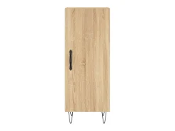 Aparador cómoda cómoda armario mueble organizador cocina salón salón Sonoma 34,5 x 34 x 90 cm madera contrachapada marrón 02_0031527