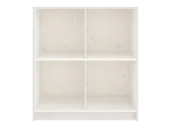 Aparador cómoda cómoda armario mueble organizador cocina salón salón 70 x 33 x 76 cm madera maciza de pino blanco 02_0030480