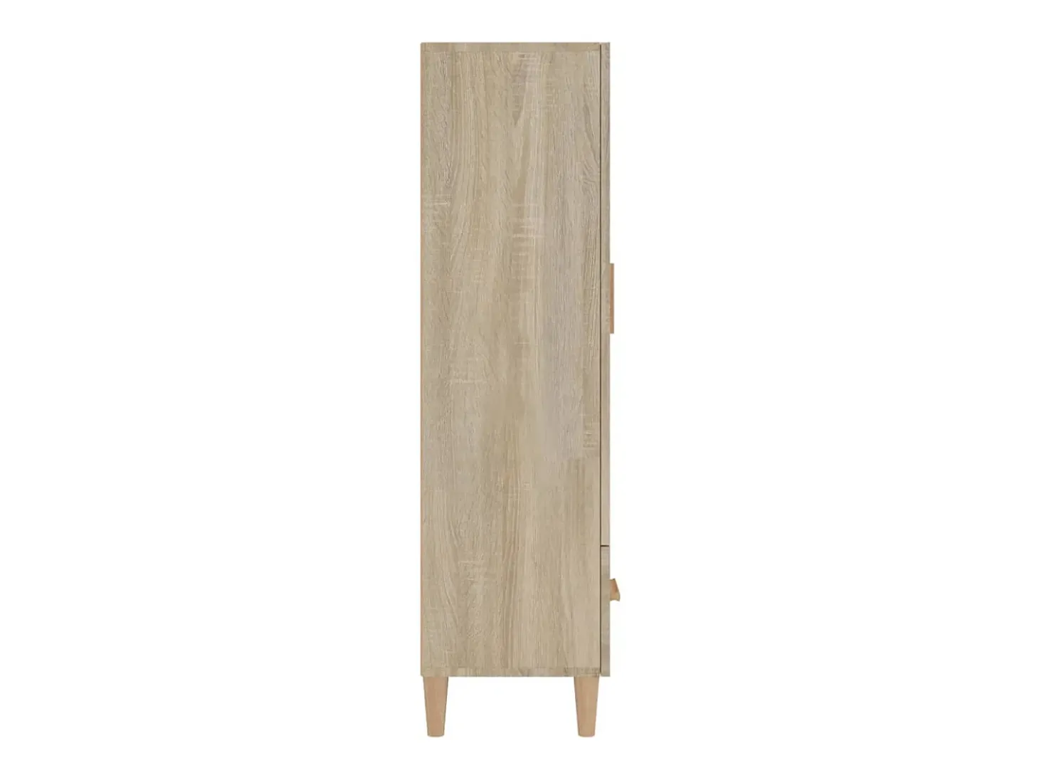 Aparador cómoda cómoda armario mueble organizador cocina salón salón alto Sonoma 70 x 31 x 115 cm madera contrachapada marrón 02_0034200