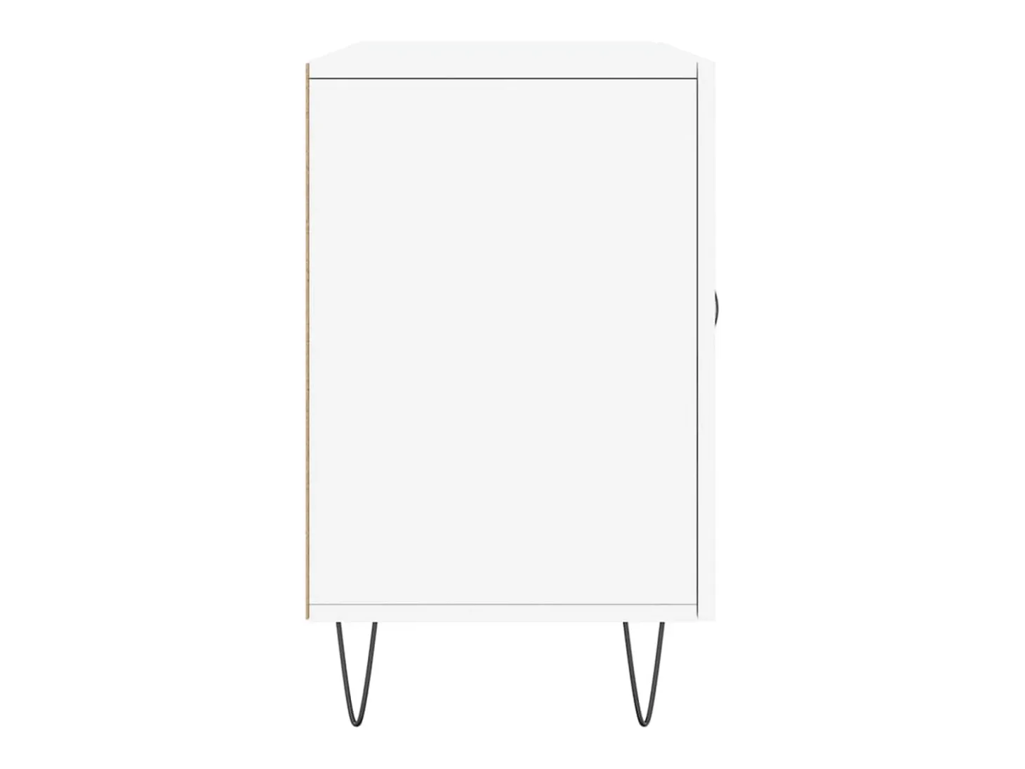 Aparador cómoda cómoda armario mueble organizador cocina salón salón 100 x 36 x 60 cm madera contrachapada blanco 02_0030166