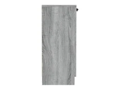 Aparador cómoda cómoda armario unidad de almacenamiento organizador cocina salón salonsonoma 60 x 30 x 70 cm madera contrachapada gris 02_0036381