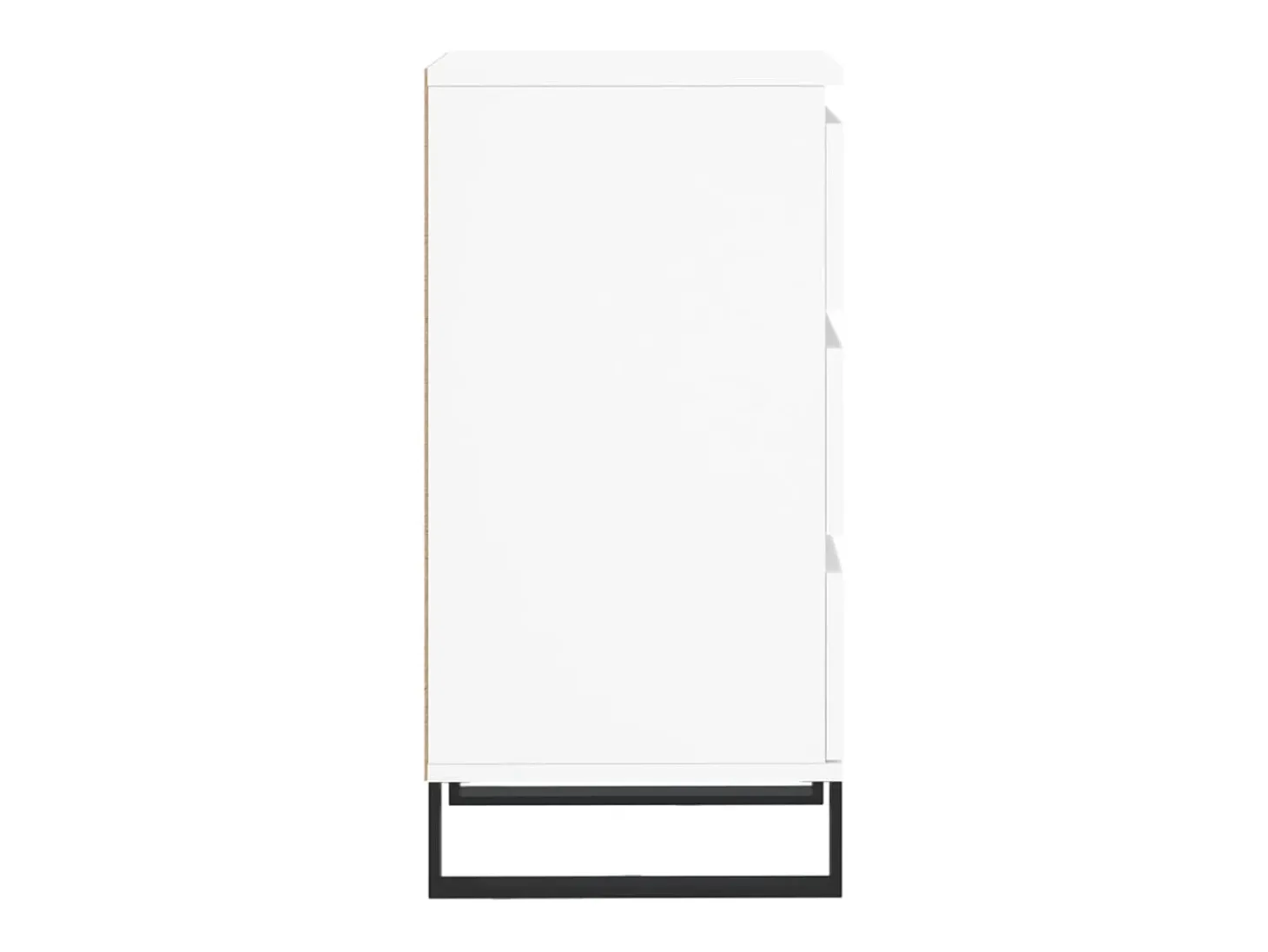 Aparador cómoda cómoda armario mueble organizador cocina salón salón 40 x 35 x 70 cm madera contrachapada blanca 02_0030297