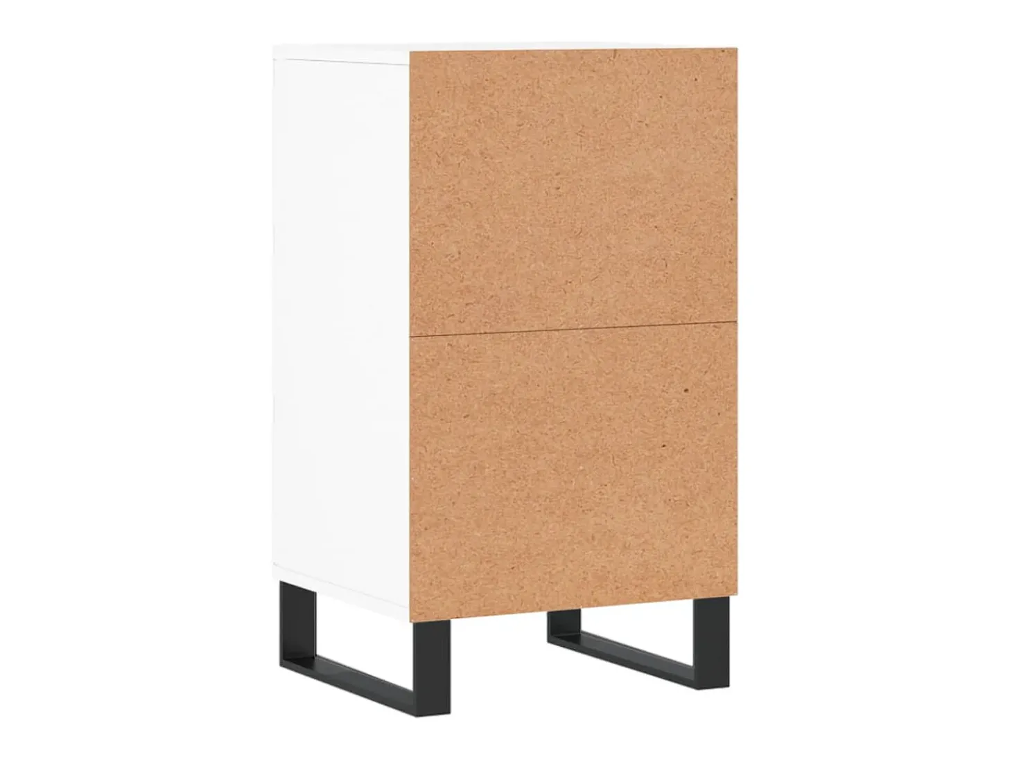 Aparador cómoda cómoda armario mueble organizador cocina salón salón 40 x 35 x 70 cm madera contrachapada blanca 02_0030297