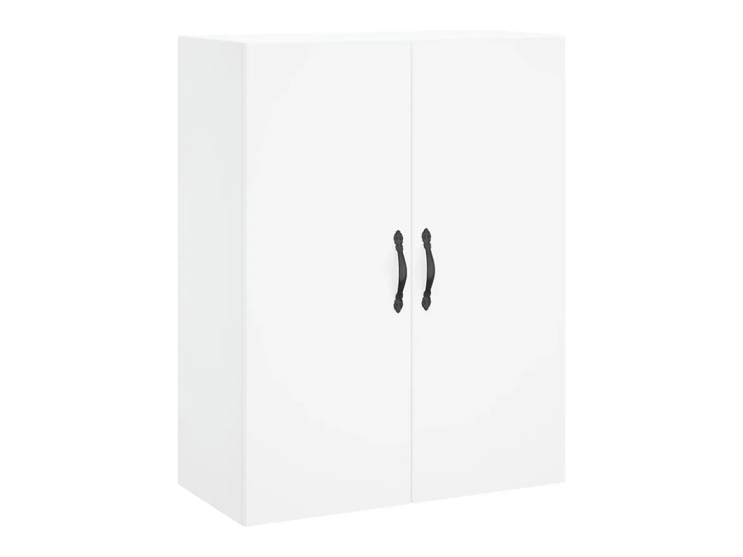 Aparador cómoda cómoda armario mueble organizador cocina salón salón alto 69,5 x 34 x 180 cm madera contrachapada blanco 02_0032573