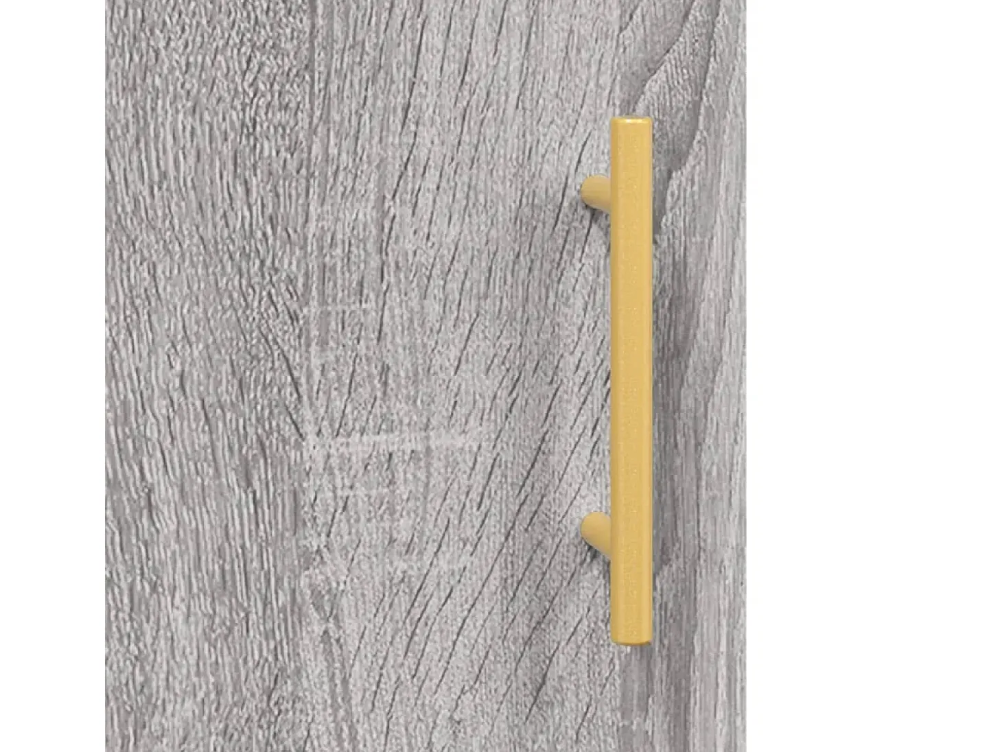 Aparador cómoda cómoda armario mueble organizador cocina salón salón alto Sonoma 69,5 x 34 x 180 cm madera contrachapada gris 02_0035612
