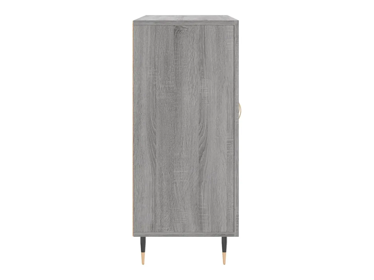 Aparador cómoda cómoda armario mueble organizador cocina salón salón Sonoma 90 x 34 x 80 cm madera contrachapada gris 02_0036547