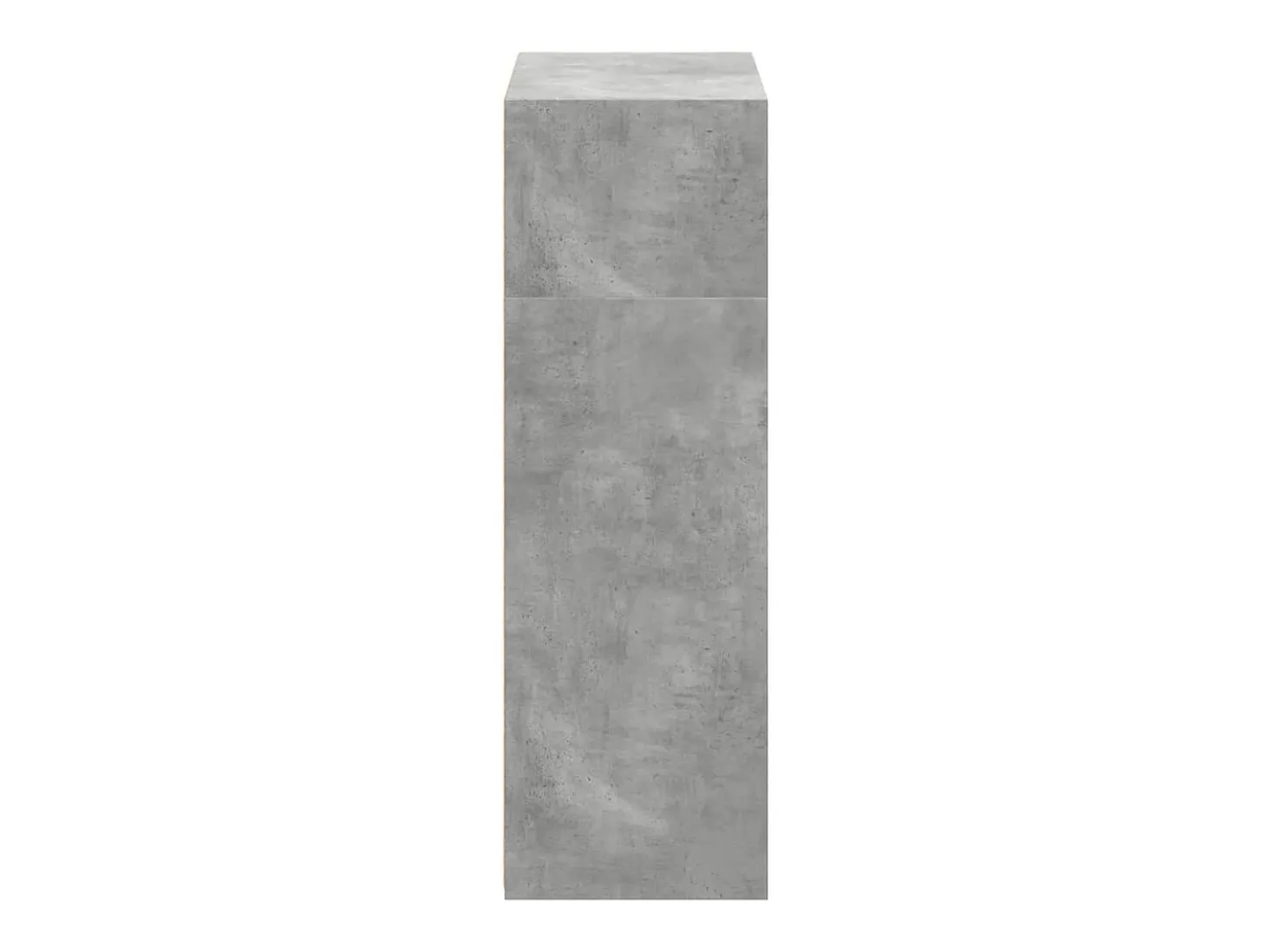 Aparador cómoda cómoda armario mueble organizador cocina salón salón alto 70 x 41 x 124 cm madera contrachapada gris 02_0034714