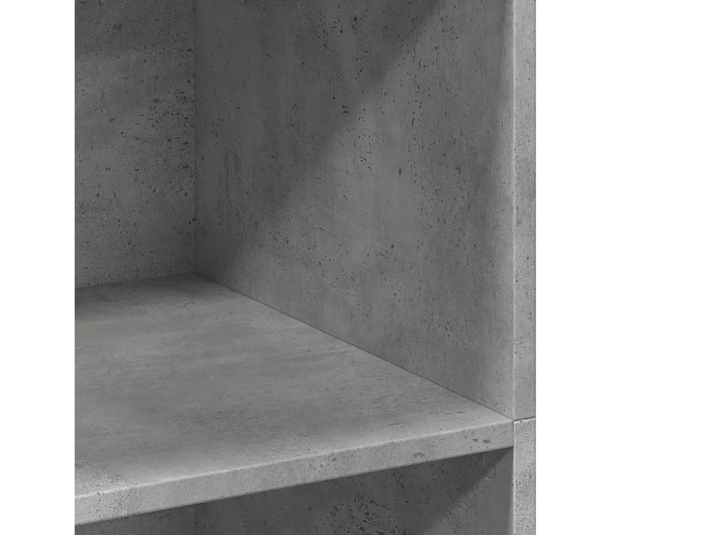 Aparador cómoda cómoda armario mueble organizador cocina salón salón alto 70 x 41 x 124 cm madera contrachapada gris 02_0034714