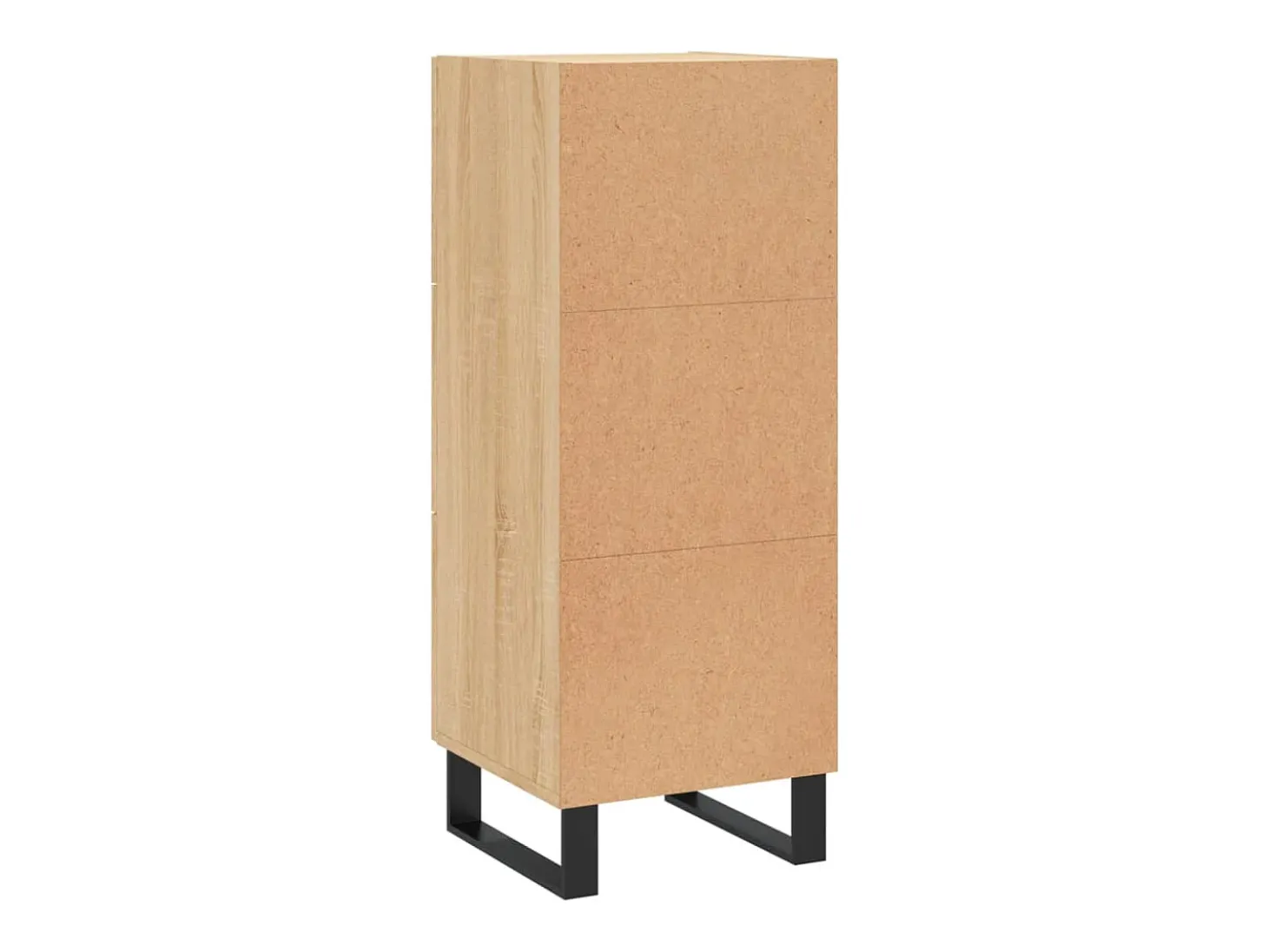 Aparador cómoda cómoda armario mueble organizador cocina salón salón Sonoma 34,5 x 34 x 90 cm madera contrachapada marrón 02_0031531