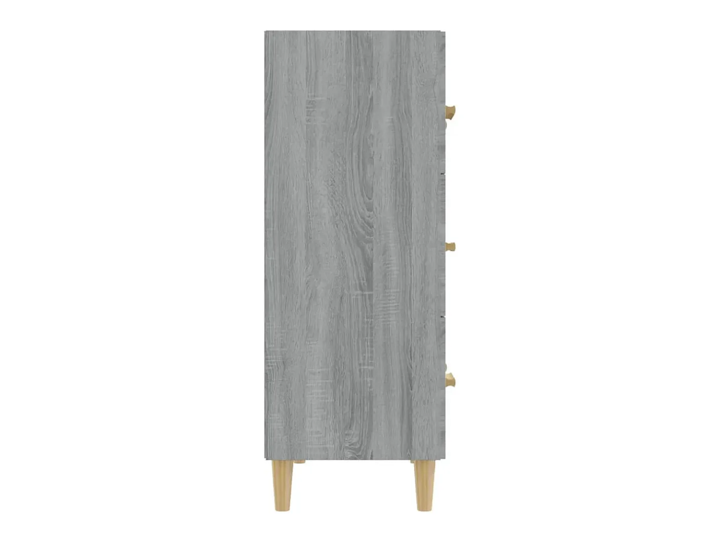 Aparador cómoda cómoda armario unidad de almacenamiento organizador cocina salón salonsonoma 70 x 34 x 90 cm madera contrachapada gris 02_0036510