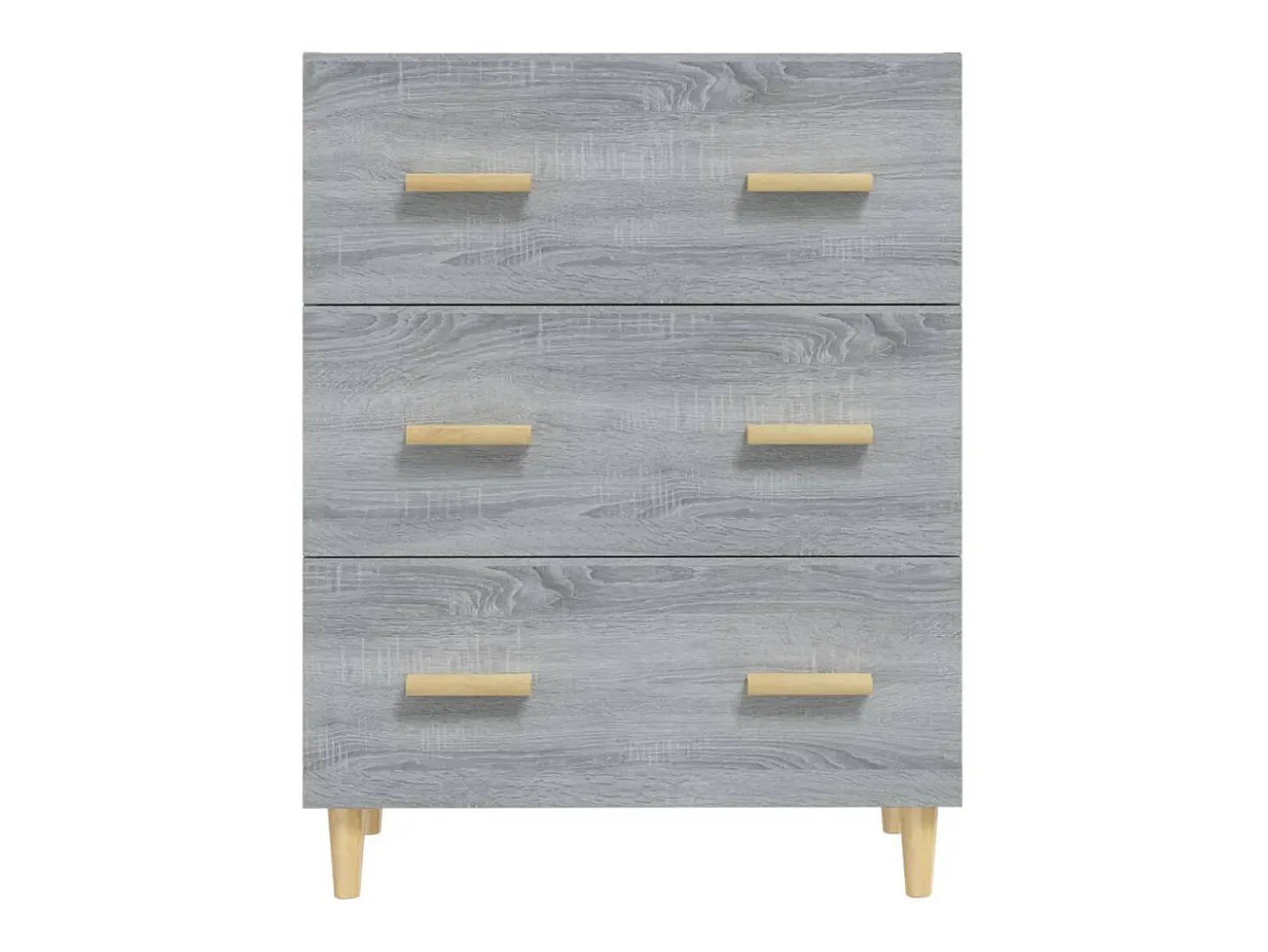 Aparador cómoda cómoda armario unidad de almacenamiento organizador cocina salón salonsonoma 70 x 34 x 90 cm madera contrachapada gris 02_0036510