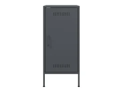 Aparador cómoda cómoda armario mueble organizador cocina salón salón 36 x 39 x 79 cm acero antracita 02_0029695