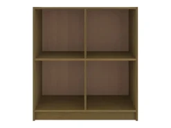 Aparador cómoda cómoda armario mueble organizador cocina salón salón 70 x 33 x 76 cm madera maciza de pino marrón 02_0035759