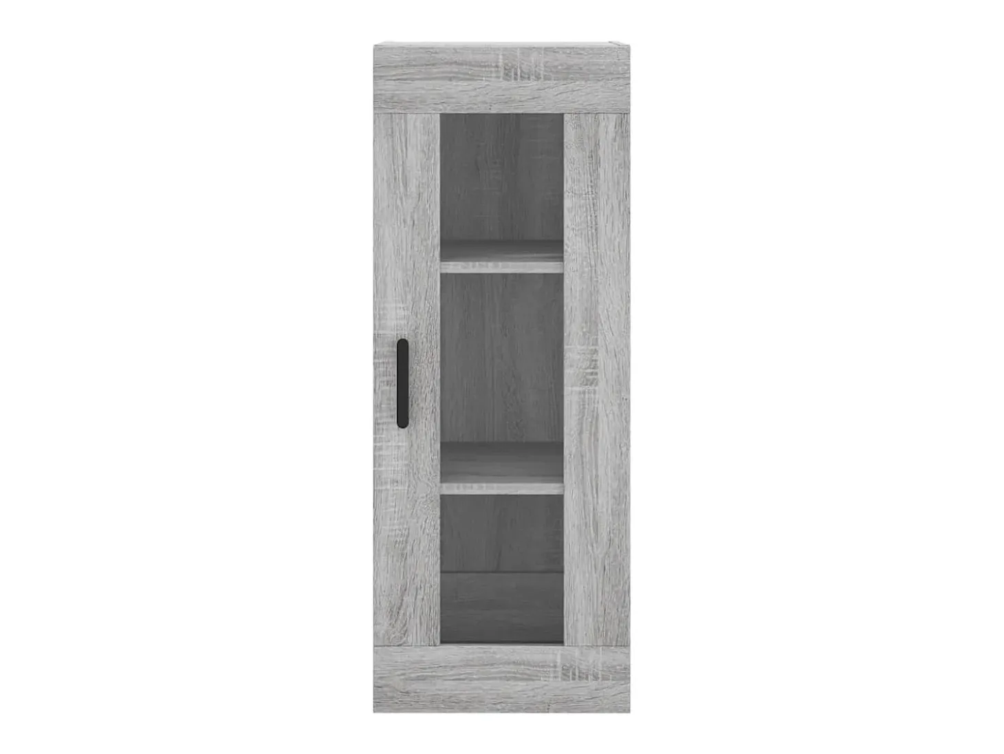 Aparador cómoda cómoda armario mueble organizador cocina salón salón alto Sonoma 34,5 x 34 x 180 cm madera contrachapada gris 02_0035218