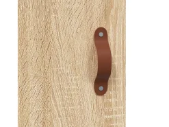 Aparador cómoda cómoda armario mueble organizador cocina salón salón Sonoma 34,5 x 34 x 90 cm madera contrachapada marrón 02_0031536