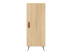 Aparador cómoda cómoda armario mueble organizador cocina salón salón Sonoma 34,5 x 34 x 90 cm madera contrachapada marrón 02_0031536