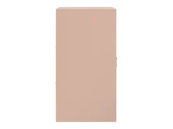 Aparador cómoda cómoda armario mueble organizador cocina salón salón 34,5 x 39 x 73 cm acero rosa 02_0036200