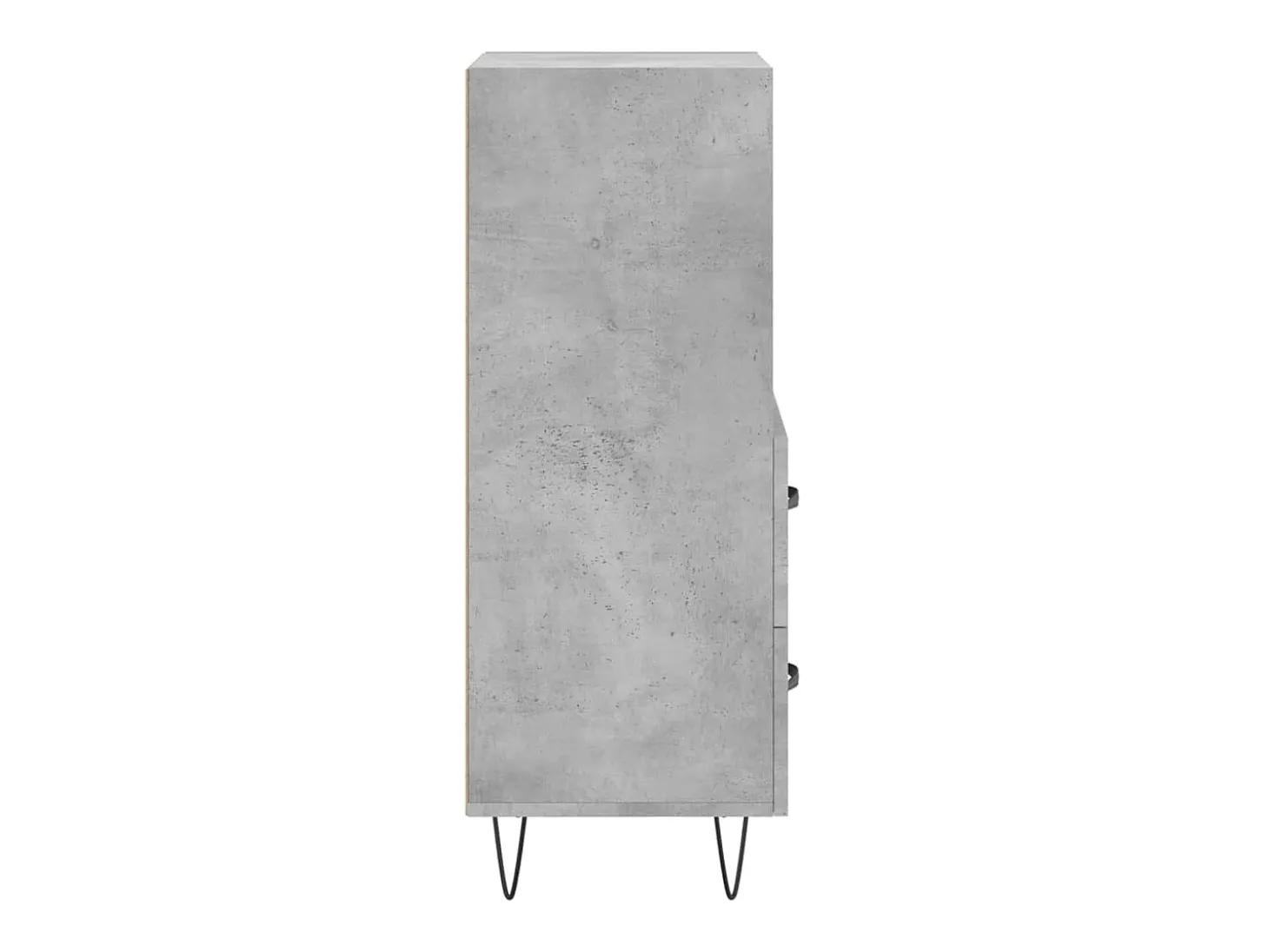 Aparador cómoda cómoda armario mueble organizador cocina salón salón 34,5 x 34 x 90 cm madera contrachapada gris 02_0031880
