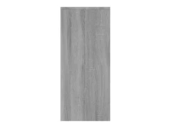 Aparador cómoda cómoda armario mueble organizador cocina salón salón Sonoma 102 x 33 x 75 cm madera contrachapada gris 02_0036268