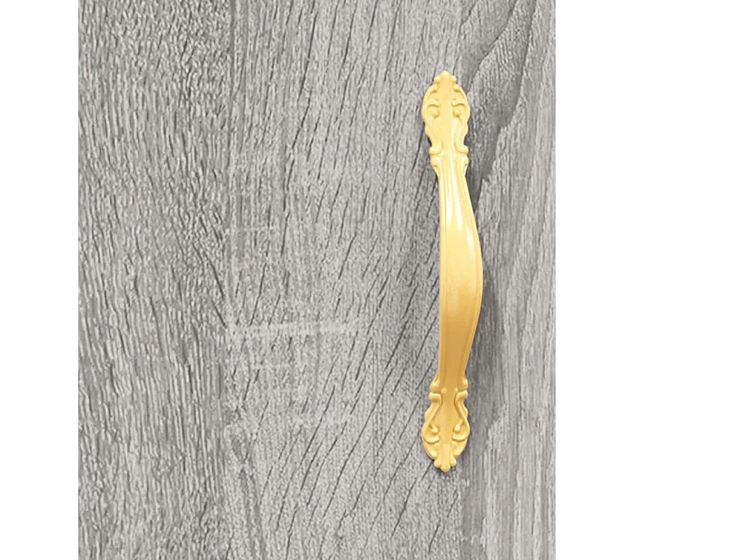 Aparador cómoda cómoda armario mueble organizador cocina salón salón Sonoma 34,5 x 34 x 90 cm madera contrachapada gris 02_0036335