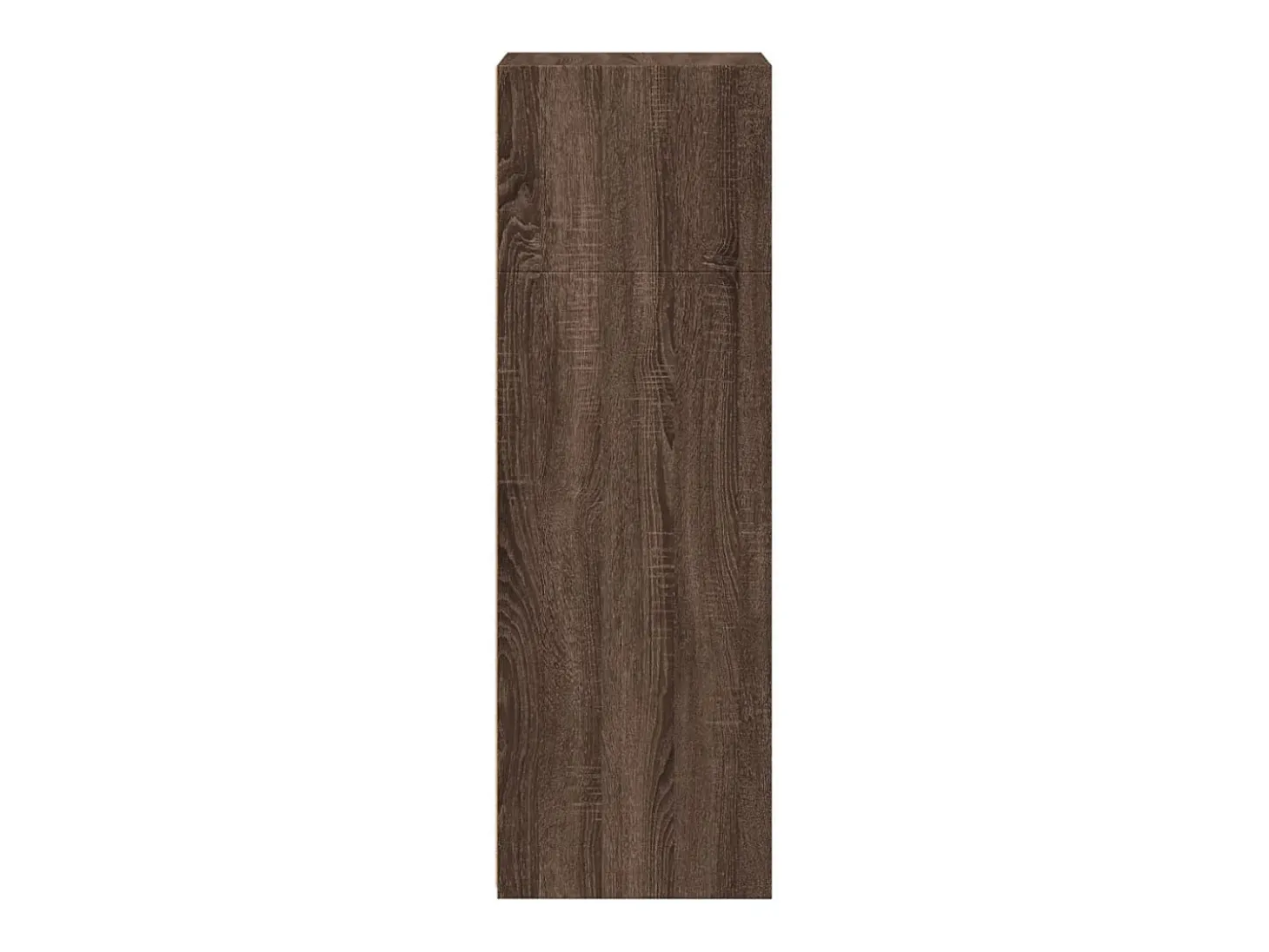 Aparador cómoda cómoda armario mueble organizador cocina salón salón alto 45 x 41 x 124 cm madera contrachapada marrón 02_0033718