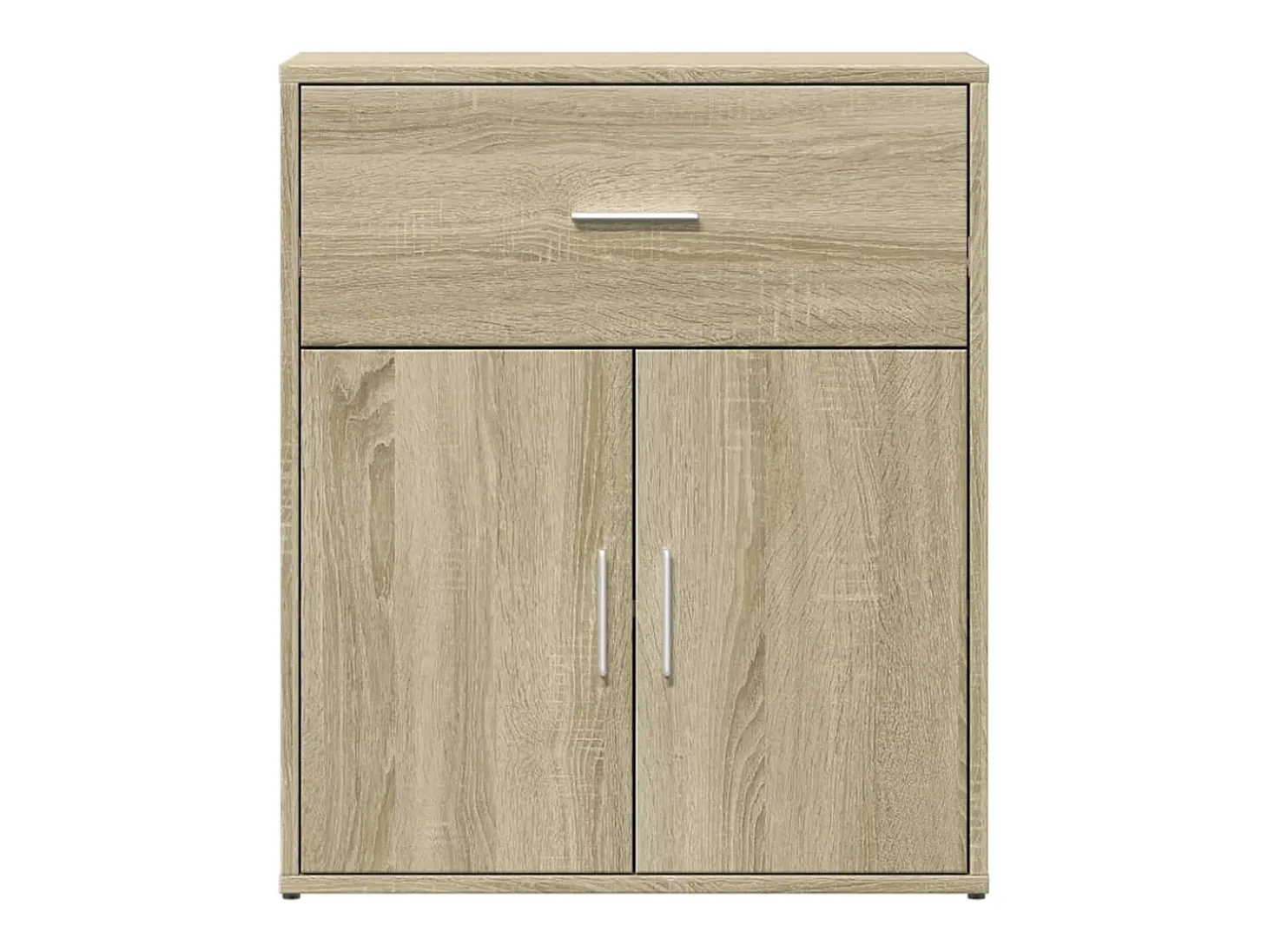 Aparador cómoda cómoda armario unidad de almacenamiento organizador cocina salón salón Sonoma 60 x 31 x 70 cm madera contrachapada marrón 02_0031592