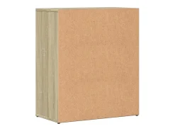 Aparador cómoda cómoda armario unidad de almacenamiento organizador cocina salón salón Sonoma 60 x 31 x 70 cm madera contrachapada marrón 02_0031592