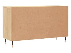 Aparador cómoda cómoda armario unidad de almacenamiento organizador cocina salón salón Sonoma 100 x 36 x 60 cm madera contrachapada marrón 02_0031468