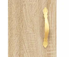 Aparador cómoda cómoda armario unidad de almacenamiento organizador cocina salón salón Sonoma 100 x 36 x 60 cm madera contrachapada marrón 02_0031468