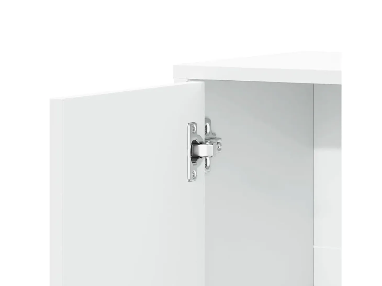 Aparador cómoda cómoda armario mueble organizador cocina salón salón 60 x 31 x 70 cm madera contrachapada blanco 02_0030343
