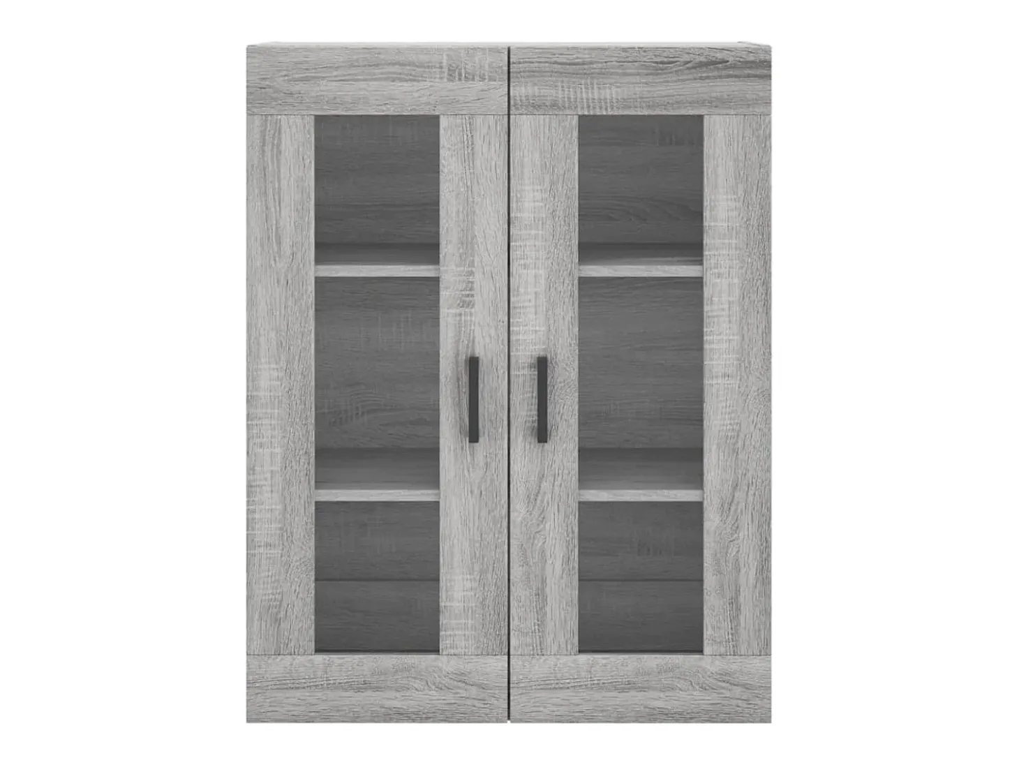 Aparador cómoda cómoda armario mueble organizador cocina salón salón alto Sonoma 69,5 x 34 x 180 cm madera contrachapada gris 02_0035505